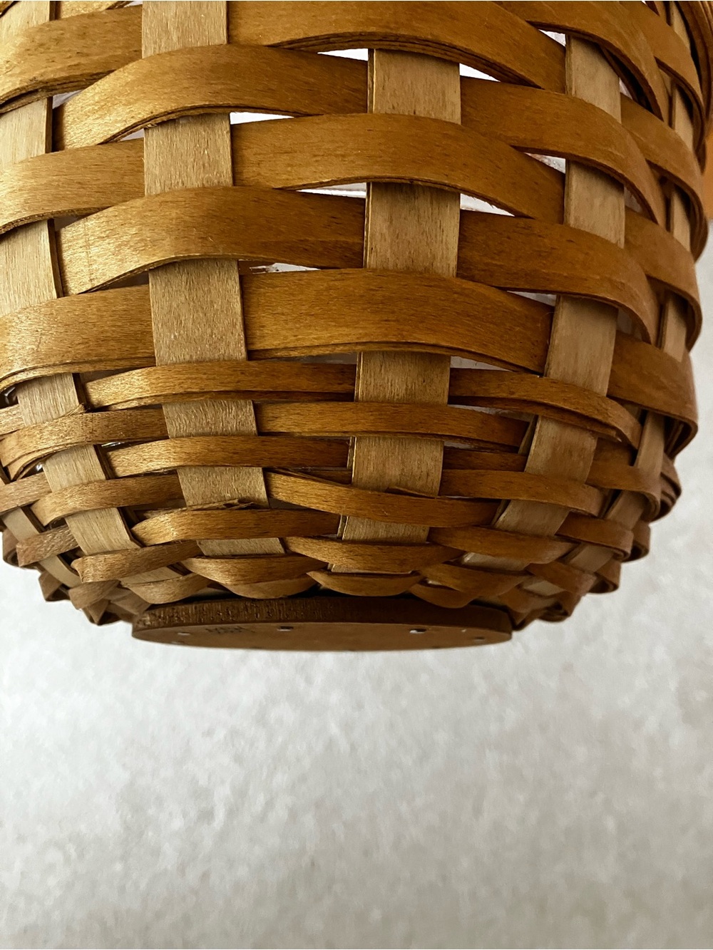 2004 Longaberger Flora Basket with Plastic Protector - Picture 7 of 7